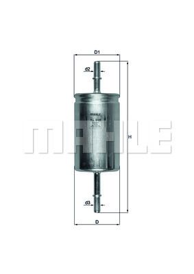 FILTRO DE COMBUSTIBLE - KL559