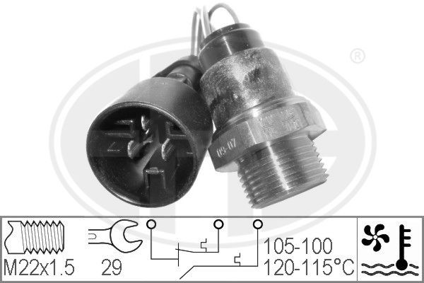 ERA INTERRUPTOR DE TEMPERATURA, VEN - 330225