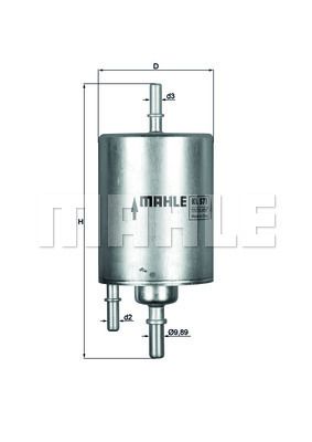 FILTRO DE COMBUSTIBLE - KL573
