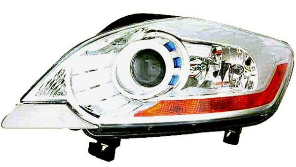Faro Izquierdo Eléctrico  Con Motor  H7  +H7  H21W     CON LENTE