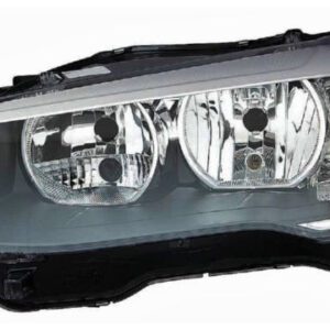 Faro Derecho Eléctrico  Con Motor  Negro  H7  +H7  PY21W  W5W  W21W