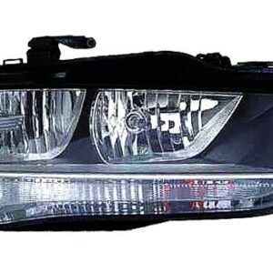 Faro Izquierdo Con Luz de Día  Eléctrico  Con Motor  Negro  H7  +H7  PWY24W