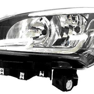 Faro Derecho Eléctrico  Con Motor  Negro  H7  +H7  W21W  WY21W