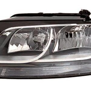 Faro Derecho Con Luz de Día  Eléctrico  Con Motor  Negro  H7  +H7  P13W  PH24WY