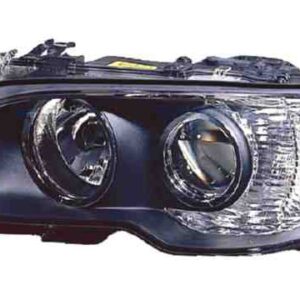 Faro Derecho Blanco Eléctrico Con Motor Fondo Negro H7 H7