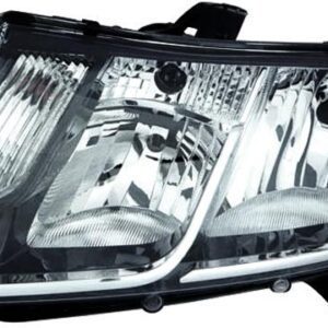 Faro Derecho Con Luz de Día  Eléctrico  Negro  H1  H7  PY21W  W21/5W