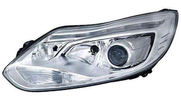 Faro Izquierdo Con Luz de Día  Eléctrico  Con Motor  LED  H1  D3S  PY21W  T. VISTE