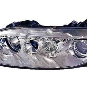 Faro Izquierdo Eléctrico  Con Motor  Cromado  H1  +H1  PY21W  W5W