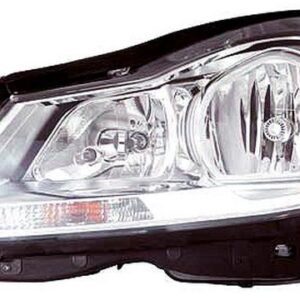 Faro Derecho Eléctrico  Con Motor  Cromado  H7  +H7  PY24W  W5W