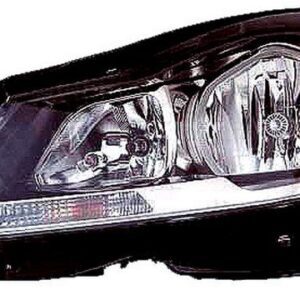 Faro Derecho Eléctrico  Con Motor  Negro  H7  +H7  PY24W  W5W