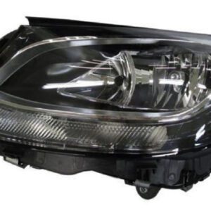 Faro Derecho Eléctrico  Con Motor  Negro  LED  H7  +H7  PWY24W  T. A