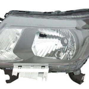 Faro Izquierdo Manual y Eléctrico  Negro  H4  PY21W  W5W  T. HE