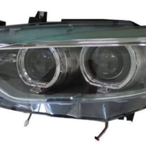 Faro Izquierdo Eléctrico  Con Motor  Negro  LED  D1S  PY24W  T. A