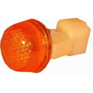 Piloto Lateral Reversible Con Portalámpara  Ambar