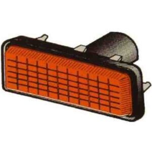 Piloto Lateral Reversible Sin Portalámpara(Grupo Óptico)  Ambar