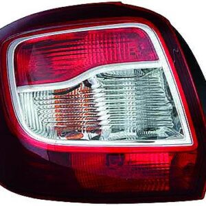 Piloto Trasero Izquierdo Sin Portalámpara(Grupo Óptico)  Negro  PY21W  P21Wx2  P21/5W  T. V    CERCO OSCURECIDO