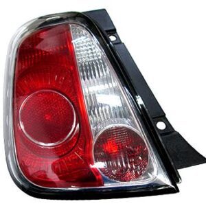 Piloto Trasero Izquierdo Sin Portalámpara(Grupo Óptico)  Carcasa Exterior Negra  PY21W  R10W  P21Wx2     CERCO NEGRO  2012->