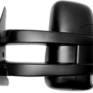 Retrovisor completo Izquierdo Espejo Angulo Muerto  Manual  Convexo  Con Intermitente  Brazo Largo  1 Conector  W16W  2 PINS