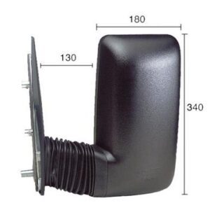 Retrovisor completo Izquierdo Espejo Angulo Muerto  Manual  Convexo  Brazo Medio
