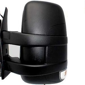 Retrovisor completo Izquierdo Espejo Angulo Muerto  Manual  Convexo  Con Intermitente  Brazo Corto  1 Conector  W16W  2 PINS