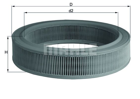 FILTRO DE AIRE - LX568