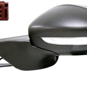 Retrovisor completo Izquierdo Mecánico  Convexo  Con Intermitente  2 PINS