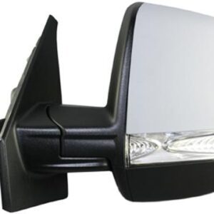 Retrovisor completo Izquierdo Espejo Angulo Muerto  Mecánico  Convexo  Imprimado  Con Intermitente  2 PINS  2 Pins