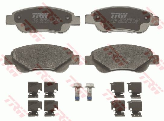 TRW PASTILLAS DE FRENO - GDB1633