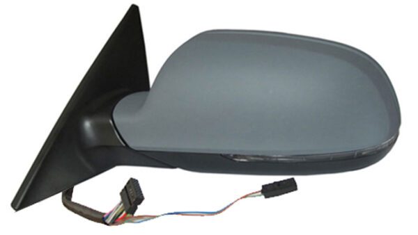 Retrovisor completo Izquierdo Eléctrico  Asférico  Térmico  Imprimado  Abatible Eléctrico  Con Intermitente  Con Side  12 PINS