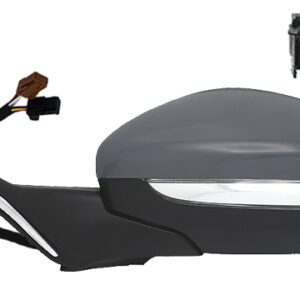 Retrovisor completo Derecho Eléctrico  Convexo  Térmico  Imprimado  Abatible Eléctrico  Con Intermitente  Sonda Temperatura  11 PINS   2 CONECTORES