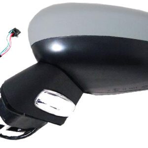 Retrovisor completo Izquierdo Eléctrico  Convexo  Térmico  Imprimado  Abatible Eléctrico  Con Intermitente  Base Negra  9 PINS
