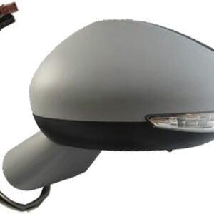 Retrovisor completo Izquierdo Eléctrico  Convexo  Térmico  Imprimado  Con Intermitente  7 PINS