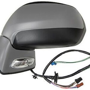 Retrovisor completo Izquierdo Eléctrico  Convexo  Térmico  Imprimado  Abatible Eléctrico  Base Imprimada  Con Intermitente  Con Luz de Cortesía  Con Memoria  Glossy black  15 Pins