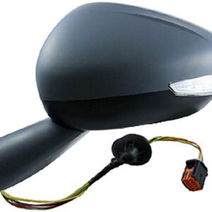 Retrovisor completo Izquierdo Eléctrico  Convexo  Térmico  Imprimado  Abatible Eléctrico  Con Intermitente  Con Luz de Cortesía  10 PINS