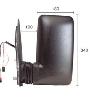 Retrovisor completo Izquierdo Espejo Angulo Muerto  Eléctrico  Convexo  Térmico  Brazo Corto
