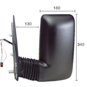 Retrovisor completo Izquierdo Espejo Angulo Muerto  Eléctrico  Convexo  Térmico  Brazo Medio