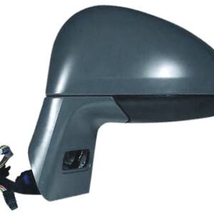 Retrovisor completo Derecho Eléctrico  Convexo  Cristal Azul  Térmico  Imprimado  Sonda Temperatura