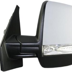 Retrovisor completo Izquierdo Espejo Angulo Muerto  Eléctrico  Convexo  Térmico  Imprimado  Con Intermitente  6 PINS