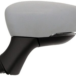 Retrovisor completo Derecho Eléctrico  Convexo  Térmico  Imprimado  Abatible Eléctrico  Con Intermitente  Sonda Temperatura  11 PINS