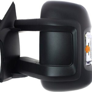 Retrovisor completo Derecho Espejo Angulo Muerto  Eléctrico  Convexo  Térmico  Con Intermitente  Brazo Medio  W16W  8 PINS  170