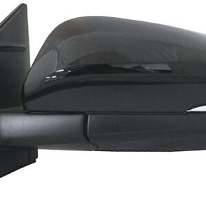 Retrovisor completo Izquierdo Eléctrico  Convexo  Térmico  Imprimado  Abatible Eléctrico  Con Intermitente  Glossy black  9 PINS