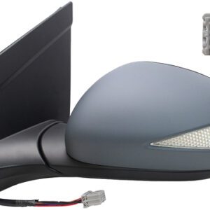 Retrovisor completo Derecho Eléctrico  Convexo  Térmico  Imprimado  Abatible Eléctrico  Con Intermitente  3 Puertas  9 PINS   TYPE-R