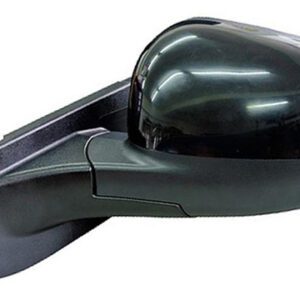 Retrovisor completo Derecho Eléctrico  Convexo  Imprimado  Glossy black  3 Pins