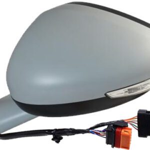 Retrovisor completo Derecho Eléctrico  Convexo  Térmico  Imprimado  Abatible Eléctrico  Con Intermitente  Sonda Temperatura  Con Luz de Cortesía  12 PINS