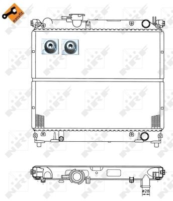 NRF RADIADOR - 50404