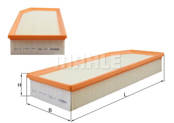 FILTRO DE AIRE - LX752