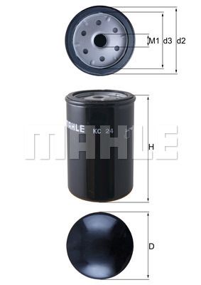 FILTRO DE COMBUSTIBLE - KC24