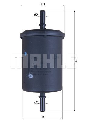 FILTRO DE COMBUSTIBLE - KL248