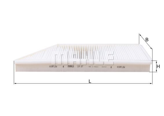 FILTRO DE HABITÃCULO - LA57