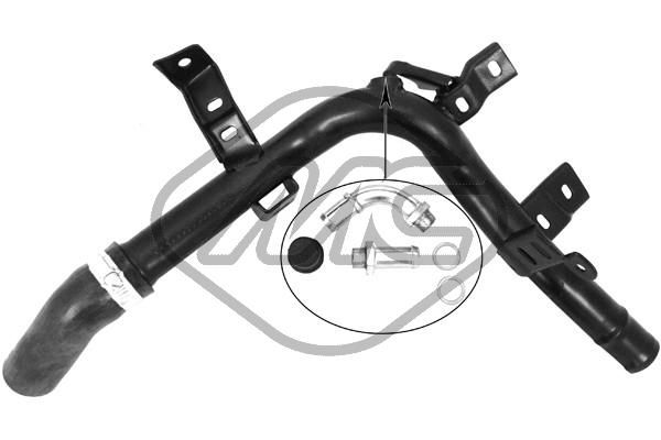 MC TUBO AGUA PEUG 206 1.4 - 3222